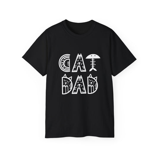 Dad Cat T-shirt (Camiseta Pai de Gato)