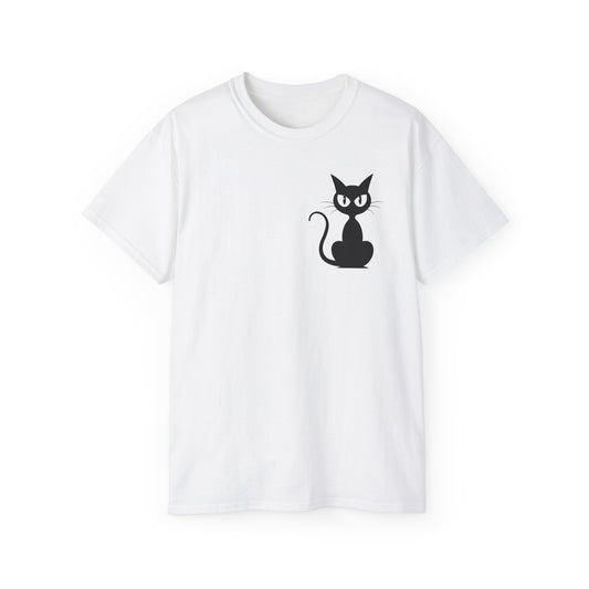 Cat Drawing T-shirt ( Camiseta Desenho de Gato)